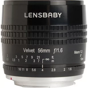 Obiektyw Lensbaby Velvet 56mm f/1.6 do Nikon Z - Obiektywy - miniaturka - grafika 1