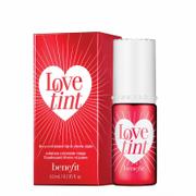 Szminki - Benefit COSMETICS Lovetint - Ogniście czerwony róż w płynie do ust i policzków Lovetint - Ogniście czerwony róż w płynie do ust i policzków - miniaturka - grafika 1