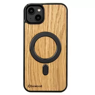 Etui i futerały do telefonów - Drewniane Etui Bewood iPhone 14 Plus Dąb MagSafe - miniaturka - grafika 1