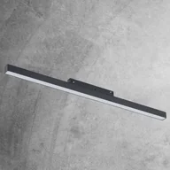Akcesoria do oświetlenia - Podłużna lampa Komatsu 6546 Shilo LED 24W 4000K do szyny magnetycznej czarna - miniaturka - grafika 1
