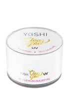 Żele do paznokci - Yoshi - Żel UV/LED Clear Pro Self Leveling 15ml - miniaturka - grafika 1