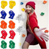 Place zabaw - Kamienie uchwyty skałki do wspinaczki ścianka 10 - miniaturka - grafika 1