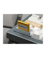 Klawiatury - Keychron Computer Aluminum Alloy Artisan Keycap silver/gold - miniaturka - grafika 1