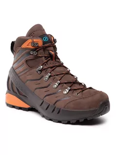 Buty zimowe męskie - Scarpa Trekkingi Cyclone Gtx GORE TEX 30030-200 Brązowy - grafika 1