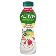 Kefiry, jogurty, maślanki - Activia Jogurt truskawka zboża 270 g - miniaturka - grafika 1