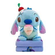 Maskotki i pluszaki - Niebieski Stich z Ukrytym Kocykiem – Pluszowy Przyjaciel Dla Dzieci - miniaturka - grafika 1