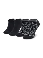 Skarpetki damskie - Calvin Klein Zestaw 2 par niskich skarpet unisex 701218714 Czarny - miniaturka - grafika 1