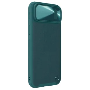 Nillkin CamShield Leather S Case etui iPhone 14 Plus pokrowiec z osłoną na aparat zielone - Etui i futerały do telefonów - miniaturka - grafika 3