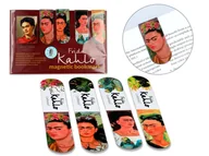 Zakładki do książek - Kpl. 4 Zakładek Magnetycznych - F. Kahlo (Carmani) - miniaturka - grafika 1