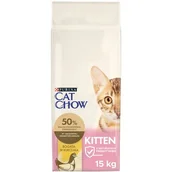 Sucha karma dla kotów - Purina Cat Chow tten Kurczak 15 Kg - miniaturka - grafika 1