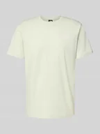 Koszulki męskie - T-shirt z nadrukiem z logo - miniaturka - grafika 1