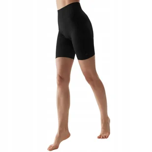 Spodenki damskie 4F F498 głęboka czerń 4FWSS24TFSHF498 20S XS/S - Legginsy - miniaturka - grafika 1