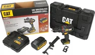 Wiertarko-wkrętarki akumulatorowe - Caterpillar Wiertarko-wkrętarka udarowa CAT DX13 1xAku 5Ah - miniaturka - grafika 1