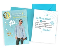 Kartki okolicznościowe i zaproszenia - Karnet Urodziny 11 chłopiec - Kukartka - miniaturka - grafika 1