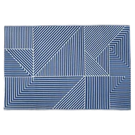 Dywany zewnętrzne - Dywan tarasowy Linear Blue 120x180cm - MOODME - miniaturka - grafika 1
