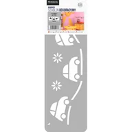 Szablony malarskie - Primacol Szablon dekoracyjny border nr 131 Cars Decorative - miniaturka - grafika 1
