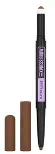 Maybelline Brow Satin kredka do brwi podwójne odcień 02 Medium brązowy - Akcesoria i kosmetyki do stylizacji brwi - miniaturka - grafika 1