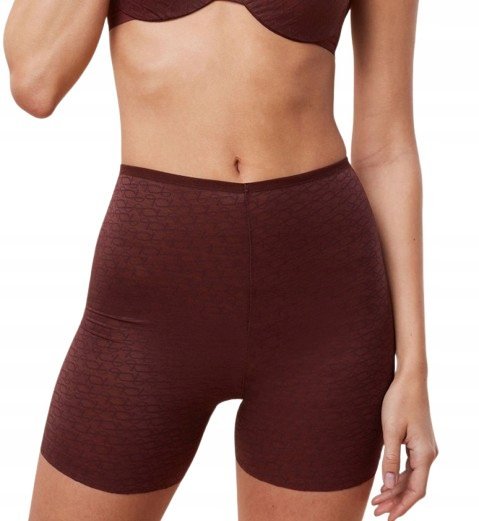 Triumph majtki szorty brązowe Signature Sheer Shorts rozmiar 48