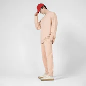 Spodnie sportowe męskie - Męskie spodnie dresowe OUTHORN OTHSS23TTROM194 - beżowe - miniaturka - grafika 1