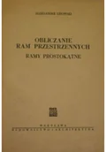 Książki o kulturze i sztuce - Obliczanie ram przestrzennych ramy prostokątne - miniaturka - grafika 1