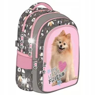 Plecaki szkolne i tornistry - PLECAK SZKOLNY TORNISTER DLA DZIEWCZYNKI POMERANIAN PIES PIESEK - miniaturka - grafika 1