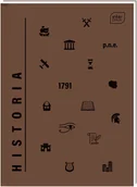 Zeszyty szkolne - Brulion tematyczny HISTORIA A5 80k zeszyt TWARDY - miniaturka - grafika 1