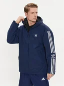 Odzież trekkingowa męska - adidas Kurtka przejściowa Reversible Polar Fleece HL9188 Granatowy Regular Fit - miniaturka - grafika 1