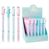 Długopisy - Długopis ścieralny zamykany 0.5 Dino p36 STARPAK 484777 mix cena za 1 sztukę - miniaturka - grafika 1