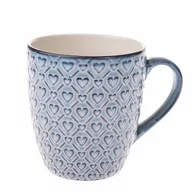 Kubki - Kubek ceramiczny Cecil, 540 ml, niebieski - miniaturka - grafika 1