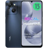 Telefony komórkowe - Oscal Modern 8 16GB/128GB Czarny - miniaturka - grafika 1
