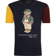 Koszulki dla chłopców - POLO RALPH LAUREN T-shirt SS CN FUN TE-KNIT | Regular Fit - miniaturka - grafika 1
