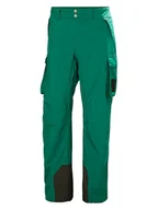 Spodnie narciarskie - Helly Hansen Spodnie narciarskie "Ullr" w kolorze zielonym - miniaturka - grafika 1