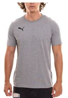 Koszulki męskie - Puma Koszulka Męska Bawełniana T-shirt Bawełna Teamgoal Roz. L - miniaturka - grafika 1