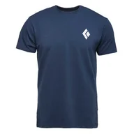 Koszulki sportowe męskie - Koszulka męska Black Diamond M SS EQUIPMNT FOR ALPINIST TEE Rozmiar: XL / Kolor: ciemnoniebieski - miniaturka - grafika 1