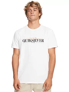 Quiksilver Koszulka Basic Męska Biała XXL - Koszulki męskie - miniaturka - grafika 1