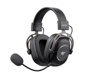 Słuchawki - Havit H2002YG - słuchawki gamingowe 2.4G (czarne, ochra) - miniaturka - grafika 1