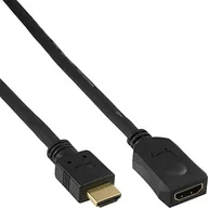 Kable - InLine Kabel HDMI HDMI M/Ż Czarny 2m 17632G - miniaturka - grafika 1
