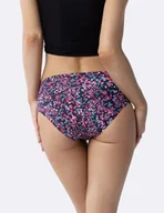 Majtki damskie - FIGI JULIMEX CRANBERRIES CLASSIC (kolor granat, rozmiar XL) - miniaturka - grafika 1