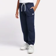 Spodnie sportowe damskie - Spodnie dziecięce New Balance LAKB0060NNY granatowe - miniaturka - grafika 1