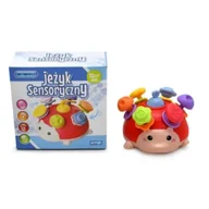 Zabawki sensoryczne - Zabawka sensoryczna Jeż czerwony ARTYK 165764 - miniaturka - grafika 1