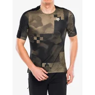 Koszulki rowerowe - Koszulka rowerowa męska Fox Flexair Ascent SS Jersey Pulse - miniaturka - grafika 1