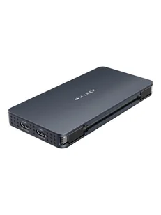 Hyper HyperDrive Universal Silicon Motion USB-C 10-in-1 Dual HDMI - Stacje dokujące i replikatory portów - miniaturka - grafika 1
