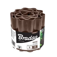 Pozostałe ozdoby ogrodowe - Bradas Obrzeże trawnikowe faliste OBFB 0910, 9 m x 10 cm - miniaturka - grafika 1