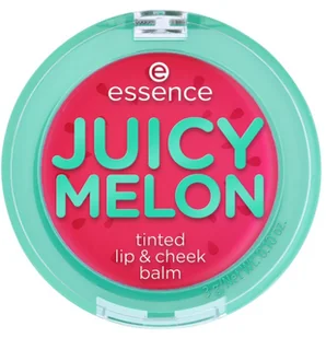 Essence Juicy Melon Arbuzowy Balsam do Ust i Policzków - Róże do policzków - miniaturka - grafika 1