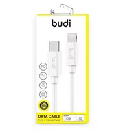 Kable komputerowe i do monitorów - BUDI Budi Kabel USB-C do Lightning z technologią PD MFi 1m biały BD195 - miniaturka - grafika 1