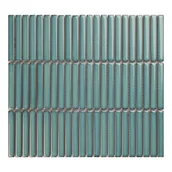 Płytki ceramiczne - Mozaika Citia S Green 30.6 X 28 Artens - miniaturka - grafika 1