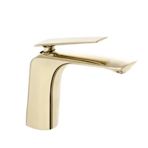 Bateria Umywalkowa Rea Jager gold niska - Baterie umywalkowe - miniaturka - grafika 2