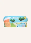 Stroje kąpielowe - Seafolly Góra Od Bikini Bandeau Sunset blau - SEAFOLLY - miniaturka - grafika 1