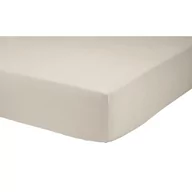 Prześcieradła - TEX Prześcieradło bawełniane 140x200 Beż - miniaturka - grafika 1