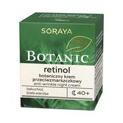 Kremy do twarzy - Soraya Pielęgnacja twarzy Botanic retinol krem przeciwzmarszczkowy na noc 40+ 75 ml - miniaturka - grafika 1